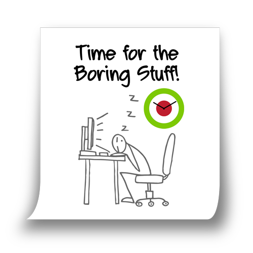 The boring stuff